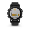 Montre Fenix 5S Plus Garmin - Black Sapphire noire avec bracelet noir