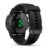 Montre Fenix 5S Plus Garmin - Black Sapphire noire avec bracelet noir