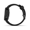 Montre Fenix 5S Plus Garmin - Black Sapphire noire avec bracelet noir