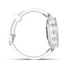 Montre Fenix 5S Plus Garmin - Silver Sapphire blanche avec bracelet blanc