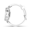 Montre Fenix 5S Plus Garmin - Silver Sapphire blanche avec bracelet blanc