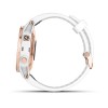Montre Fenix 5S Plus Garmin - Rosegold Sapphire blanche avec bracelet blanc