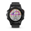 Montre Fenix 5 Plus Garmin - Black Sapphire noire avec bracelet noir
