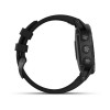 Montre Fenix 5 Plus Garmin - Black Sapphire noire avec bracelet noir