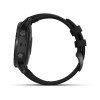 Montre Fenix 5 Plus Garmin - Black Sapphire noire avec bracelet noir