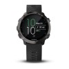 Running erlojua Forerunner 645 Music Grisa eskumuturreko beltza Garmin