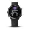 Running erlojua Forerunner 645 Music Grisa eskumuturreko beltza Garmin