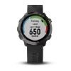 Running erlojua Forerunner 645 Music Grisa eskumuturreko beltza Garmin