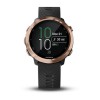 Running erlojua Forerunner 645 Music Rosegold eskumuturreko beltza Garmin