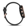Running erlojua Forerunner 645 Music Rosegold eskumuturreko beltza Garmin