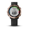 Running erlojua Forerunner 645 Music Rosegold eskumuturreko beltza Garmin