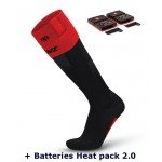 Meias de esqui aquecidas Heat Sock 6.1 biqueira Lenz