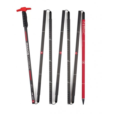 Sonde avalanche Arva Mission Carbon 280 pour secouristes professionnels