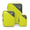 Kit 3 sacs rangement Ultralight Packing Cube Set Osprey - Electric Lime