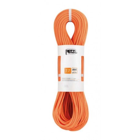 Petzl Paso Guide 7,7 mm duebel Bierg Seel - orange
