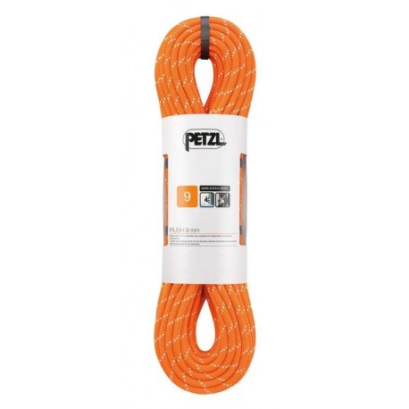 Push 9 mm semi-statesch Seel Petzl - orange
