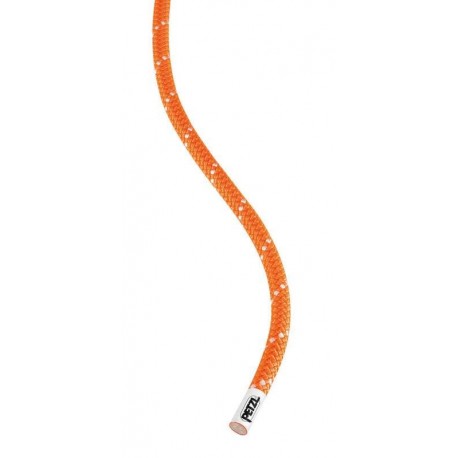 Push 200 9 mm corda semi-estática de espeleoloxía e barranquismo Petzl - laranxa