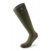 Lenz Heat Sock 4.0 tåhätta uppvärmda strumpor för utomhusaktiviteter och Raynauds syndrom - grön