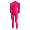 Camada de base de esqui infantil Lenz - rosa - vista frontal