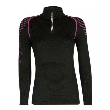 Långärmad damtröja Dam 3.0 zip Lenz