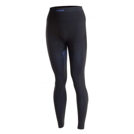 Lenz baselayer duge hlače - crno/plave - pogled sprijeda