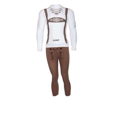 Roupa íntima masculina de corpo inteiro Lenz - frente