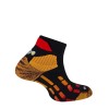Chaussettes Pody Air Trail Thyo - noir/orange