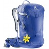 Deuter Freerider24SLウィメンズスキーおよびフリーライドバックパック-ブルー