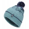 Black Diamond Pom Beanie - Caspian-Ink Blue