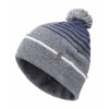 Black Diamond Pom Beanie - Bläck Blå-Vit