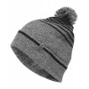 Black Diamond Pom Beanie - Smoke-White