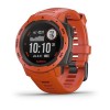 Garmin Instinct Military Cardio GPS Watch - Fire Red