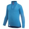 Kids Zip Turtleneck 200 Woolpower barnunderkläder - blå