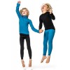 Barnskidbyxor Kids Long Johns 200 Woolpower