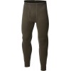 Long Johns tights med gylf 200 Woolpower - furugrön - med gylf