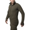 Full Zip Jacket 400 Ullfrotté Woolpower - furugrön