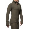 Full Zip Jacket 400 Ullfrotté Woolpower - furugrön