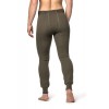 Long Johns 400 Woolpower tights i merinoull - ingen fluga - furugrön
