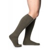 Knee-High 600 Woolpower tykke varme sokker - furugrønn
