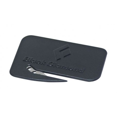 Faca de pele de diamante negro ferramenta de aparar