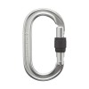 Mousqueton Oval Keylock Screwgate Black Diamond - Snasta