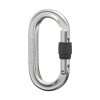 Mousqueton Oval Keylock Screwgate Black Diamond - Snasta
