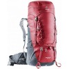 Deuter Aircontact 45+10 Trekking Bag - Hallon/Grafit
