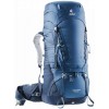 Deuter Aircontact 55+10 långväga vandringsväska - Midnattsblå/Navy