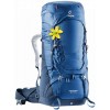 Deuter Aircontact 60+10 SL vandringsväska dam - Stål/Midnattsblå
