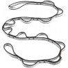 Sangle Dynex Daisy Chain Black Diamond - črna - 115 cm