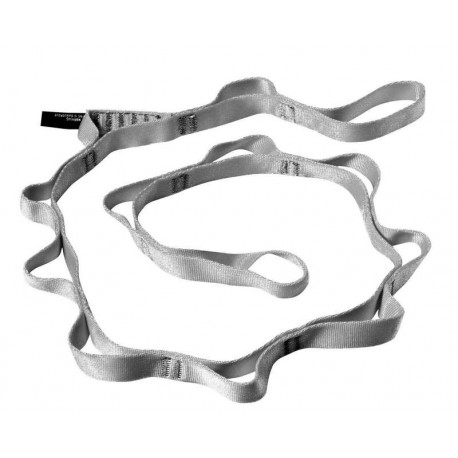 Sangle Nylon Daisy Chain Black Diamond - gray -115 cm