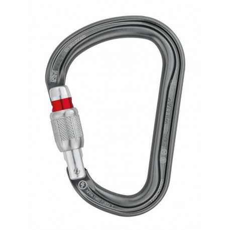 Mousqueton William Petzl - Fechadura de Parafuso