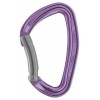 Mousqueton Djinn Petzl - doigt courbe - violet