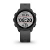 Forerunner 245 Noire - bracelet gris Garmin